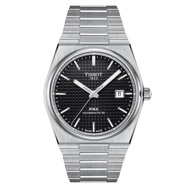 Montre Tissot PRX Powermatic 80 Bracelet Acier inoxydable 316L