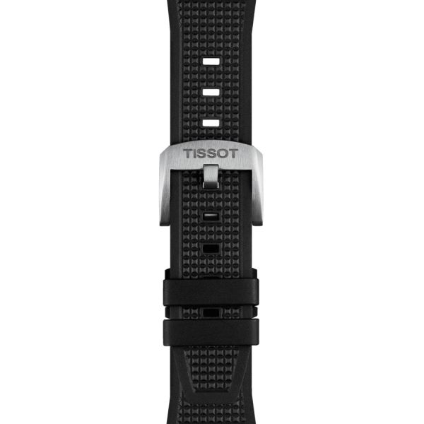 Montre Tissot PRX Cadran Noir Bracelet Caoutchouc Noir