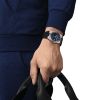 Montre Tissot PRX Cadran Bleu Bracelet Caoutchouc Noir