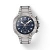 Montre Tissot T-Race Chronograph Cadran Bleu Bracelet Acier inoxydable
