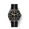 MONTRE HOMME TUDOR BLACK BAY FIFTY-EIGHT NOIR BRACELET EN TISSU NOIR