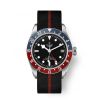 MONTRE HOMME TUDOR BLACK BAY GMT AVEC BRACELET EN TISSU