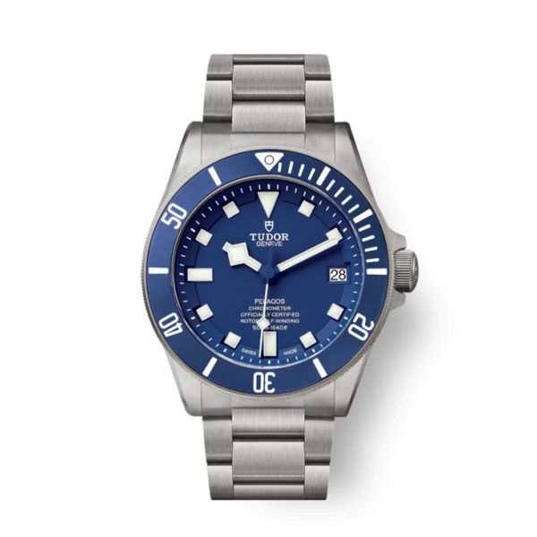 MONTRE HOMME TUDOR PELAGOS 42MM BLEU AVEC BRACELET TITANE