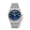 Montre Femme Tudor Royal 41mm Boîtier Acier Cadran Bleu serti de diamants