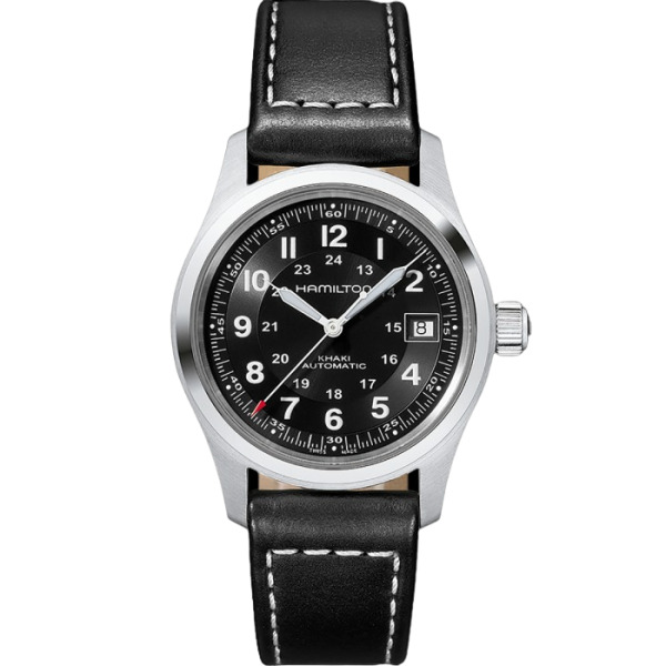 Montre Hamilton Khaki Field Auto cadran noir 38 mm