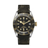 MONTRE HOMME TUDOR BLACK BAY S&G ACIER AVEC BRACELET EN CUIR VIEILLI