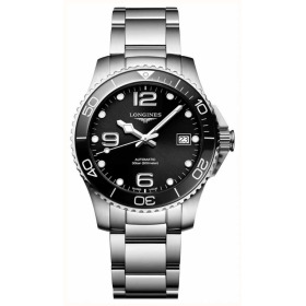Montre Longines Hydroconquest 39mm Auto Cadran Noir Bracelet Acier