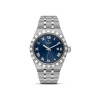 Montre Femme Tudor Royal 34mm Boitier Acier Cadran Bleu serti de diamants