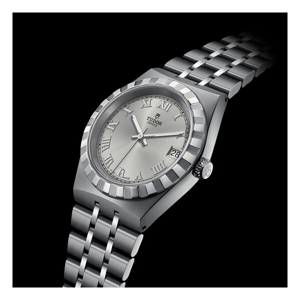 Montre Femme Tudor Royal 34mm Boîtier Acier Cadran argenté