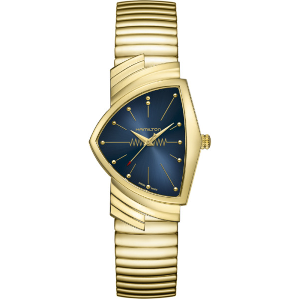 Montre Hamilton Ventura Classic Quartz cadran bleu