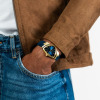 Montre Hamilton Ventura Classic Quartz cadran bleu bracelet cuir