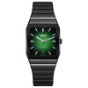 Montre Rado Anatom Automatic Cadran Vert Bracelet Caoutchouc