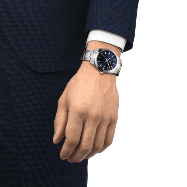 Montre Tissot Gentleman Powermatic 80 Cadran Bleu