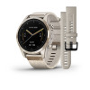 Montre Garmin Epix (Gen 2 Pro) 42mm Sapphire Light Gold Bracelet Nylon