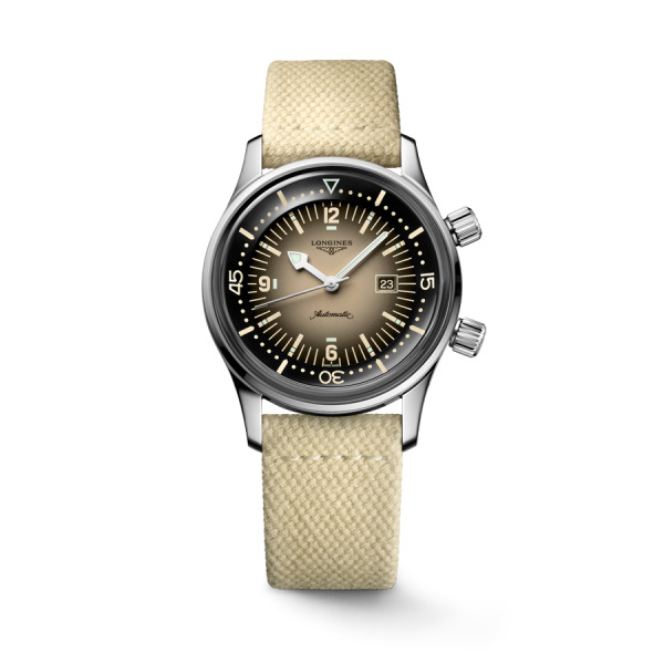 Montre Longines Legend Diver Auto Cadran Beige