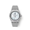 Montre Femme Tudor Royal 28mm Boîtier Acier Cadran Nacré serti de diamants