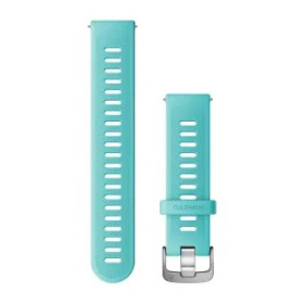 Bracelet Montre Garmin Dégagement Rapide 20mm Silicone Vert d'Eau