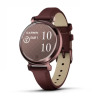 Montre Garmin Lily 2 Classic Dark Bronze & Bracelet Cuir Acajou