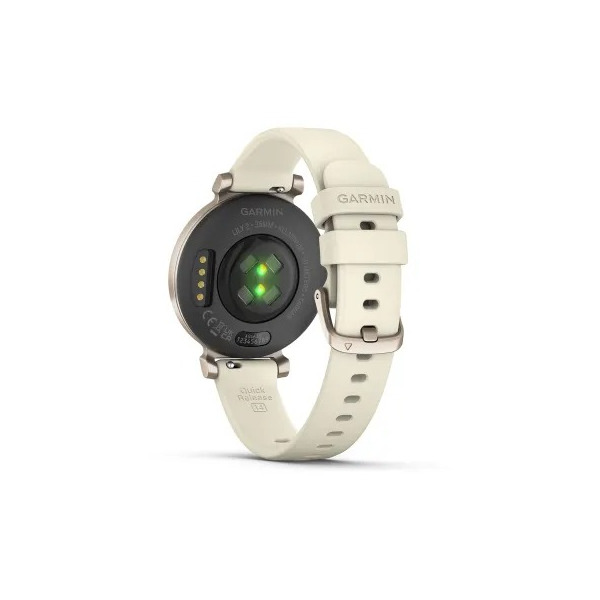 Montre Garmin Lily 2 Cream Gold & Bracelet Silicone Blanc Coco