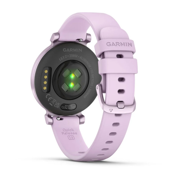 Montre Garmin Lily 2 Metallic Lilac & Bracelet Silicone Lilas