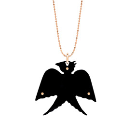 Collier Ginette NY Mini Onyx Georgia Sur Chaîne