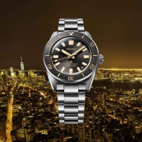 Montre Seiko Prospex Automatique Diver’s 300m Cadran Noir & Or