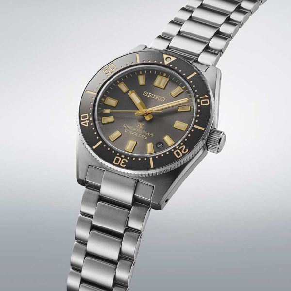 Montre Seiko Prospex Automatique Diver’s 300m Cadran Noir & Or