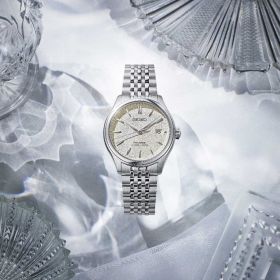 Montre Seiko Presage Automatique Cadran Blanc 3 Aiguilles