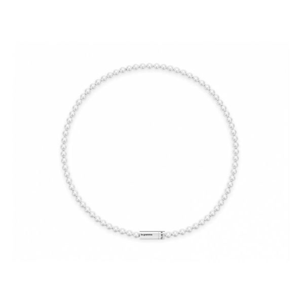 Collier Le Gramme Beads le 51g en argent 925 poli lisse