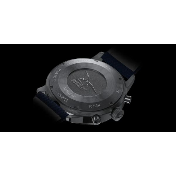 Montre YemaFlygraf Bi-Compax AAE Noir