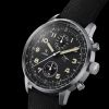 Montre YemaFlygraf Bi-Compax AAE Noir