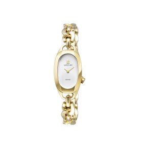 Montre MARCH LA.B Oblongue PVD Gold Cadran Continental