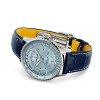 Breitling Navitimer Automatic GMT 41 Cadran Bleu Bracelet Cuir Bleu