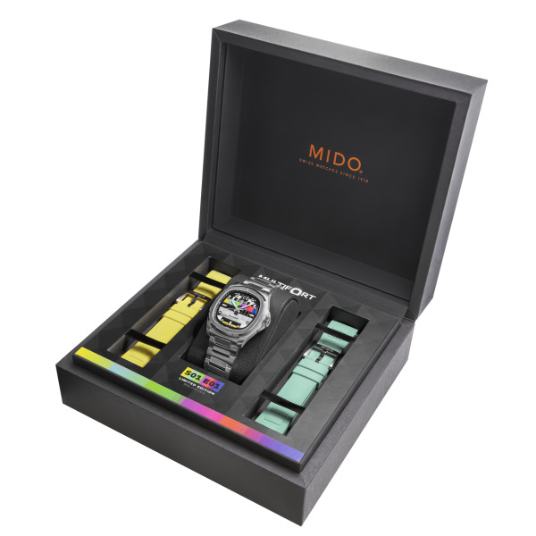 Montre Mido Multifort TV Big Date Bracelet Acier Cadran TV Édition limitée