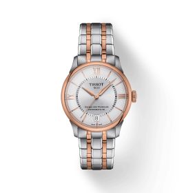 Montre Tissot Chemin des Tourelles Powermatic 80 Lady Bracelet Acier inoxydable 316L