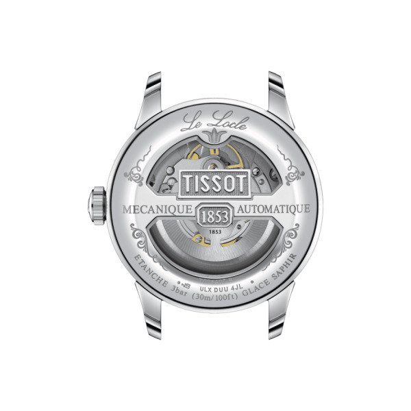 Montre Tissot Le Locle Powermatic 80 20th Anniversary dos boitier