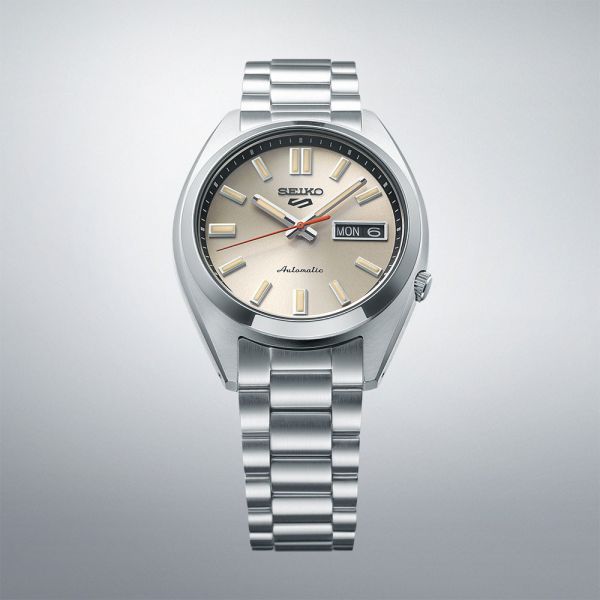 Montre Seiko 5 Automatique 3 Aiguilles Cadran Rose