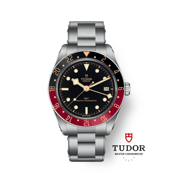 MONTRE HOMME TUDOR BLACK BAY FIFTY-EIGHT GMT NOIR & BORDEAUX