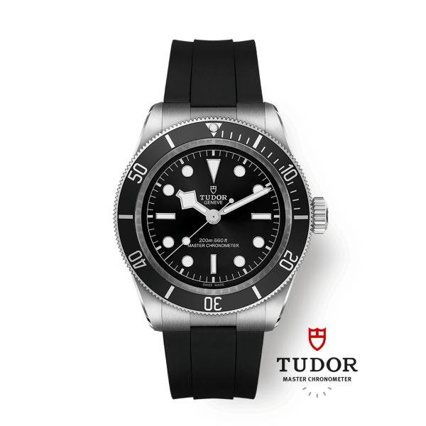 MONTRE TUDOR BLACK BAY 41MM CADRAN NOIR BRACELET CAOUTCHOUC