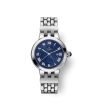 Montre Femme Tudor Clair de Rose 30mm Cadran Bleu Bracelet Acier