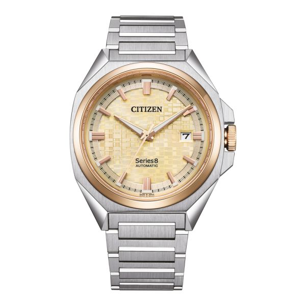 Montre Citizen Cadran Gold Bracelet Acier NB6059-57P