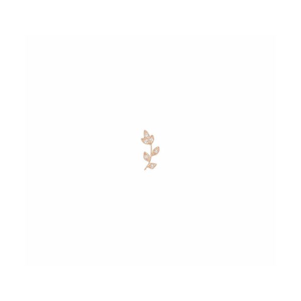Boucle Unique Stone Paris Bloom Or Rose & Diamants