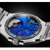 Montre Yema Wristmaster Traveller Micro-Rotor Edition limitée Cadran Bleu