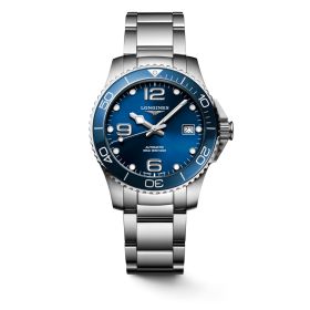 Montre Longines Hydroconquest 39mm Auto Cadran Bleu Bracelet Acier