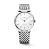 Montre Longines La Grande Classique Bracelet Acier Cadran Blanc