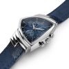 Montre Hamilton Ventura Chrono Quartz Cadran Bleu