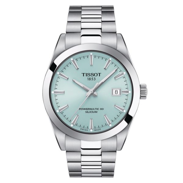 Montre Tissot Gentleman Powermatic 80 Silicium Cadran Turquoise