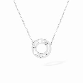 Collier Dinh Van Pulse Or Blanc & Diamants