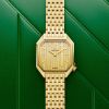 Montre MARCH LA.B Milady Mansart Gold Quartz Chevrons Or