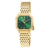 Montre MARCH LA.B Milady Mansart Gold Quartz Cadran Emerald